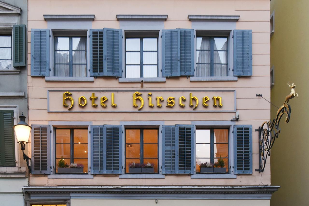 Hotel Hirschen Curych Exteriér fotografie